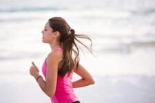 preventing side stitches while running