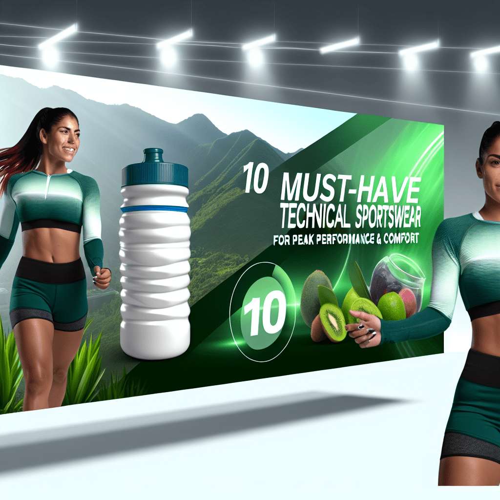 10 Must-Have Technical Sportswear for Peak Performance & Comfort