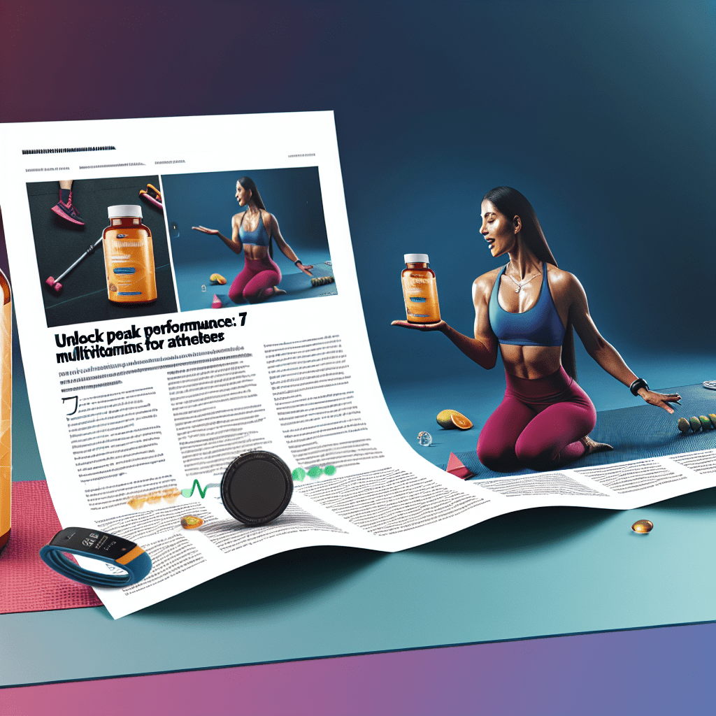 Unlock Peak Performance: 7 Essential Multivitamins for Athletes