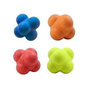 Reaction Balls 4 Pack, 2.8 Inch – Baseball Handball Reflex Training Equipment, Hand-Eye Coordination, Speed Reflex Trainer for Agility Games and Garden Family Gatherings