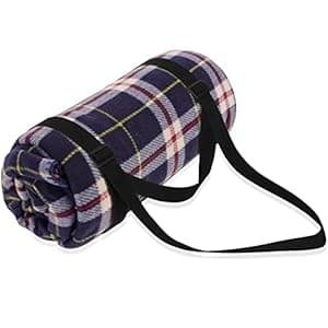 Amylove 2 Pcs Picnic Blanket Carry Strap for Camping Motorcycle Bedroll Adjustable Yoga Mat Holder with Shoulder Strap and Handle Outdoor Travel Blanket Holder for Camping