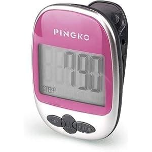 PINGKO Outdoor Multi-Function Portable Sport Pedometer Step/Distance/Calories/Counter
