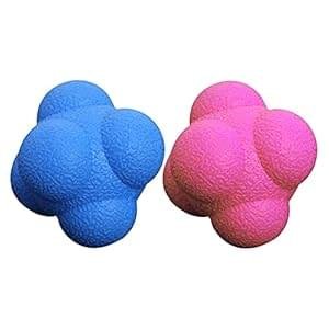 Reaction Ball,Hexagonal Agility Ball for Towards Training Improvement Of Hand-Eyereaction and Agility Coordination Reflex Exercise Sports,Can Improve The Concentration Of Teenagers and Adults(2 Pcs)