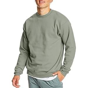 Hanes Men’s EcoSmart Fleece, Pullover Crewneck Sweatshirt, 1 or 2 Pack